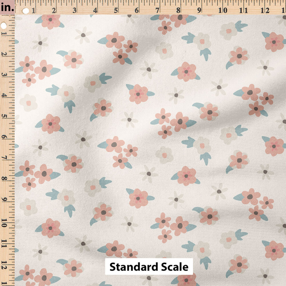 Ruler Scale for Mini Floral (Pink) by Hey Cute Design